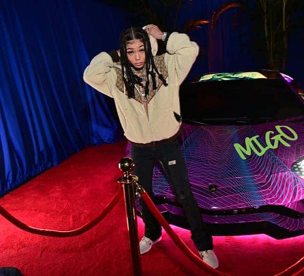 : Musical artist Coi Leray attends the 62nd Annual Grammy Awards at Staples Center on January 26