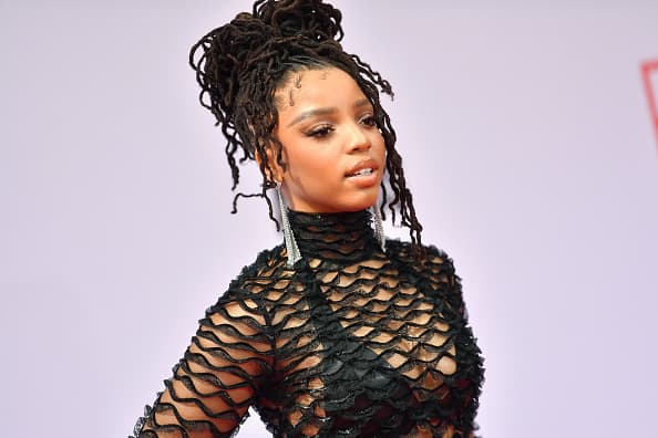Chloe Bailey attends the BET Awards 2021 at Microsoft Theater on June 27