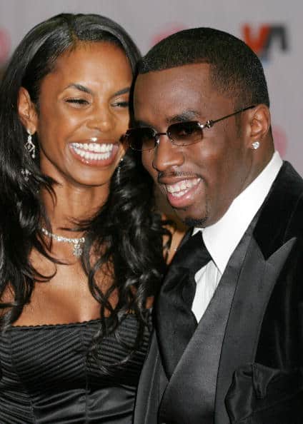 Kim Porter and Sean 'P. Diddy' Combs attends the Vibe Awards: Beats
