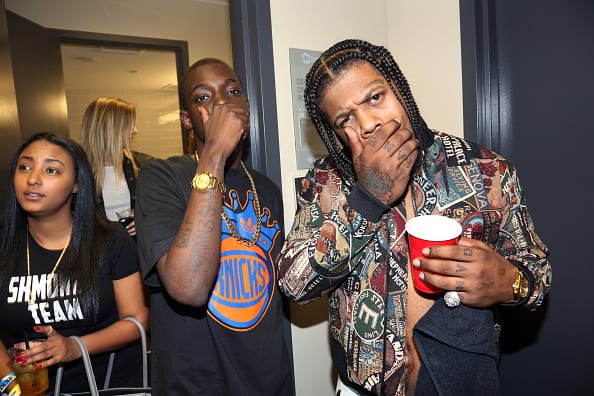 Bobby Shmurda (c) and Rowdy Rebel (r) October 30