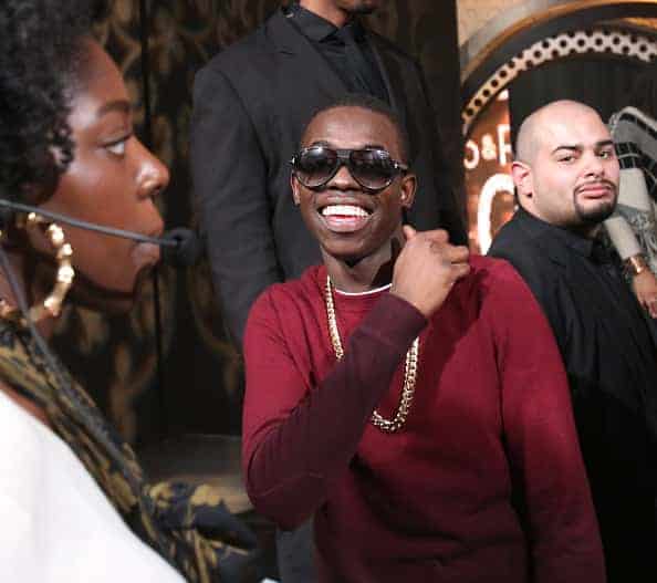 Recording artist Bobby Shmurda attends 106 & Party at BET studio on December 12