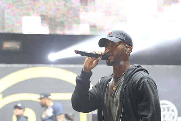Bryson Tiller performs at the 2016 Hot 97 Summer Jam at MetLife Stadium on June 5