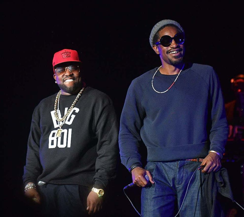 Outkast on stage together