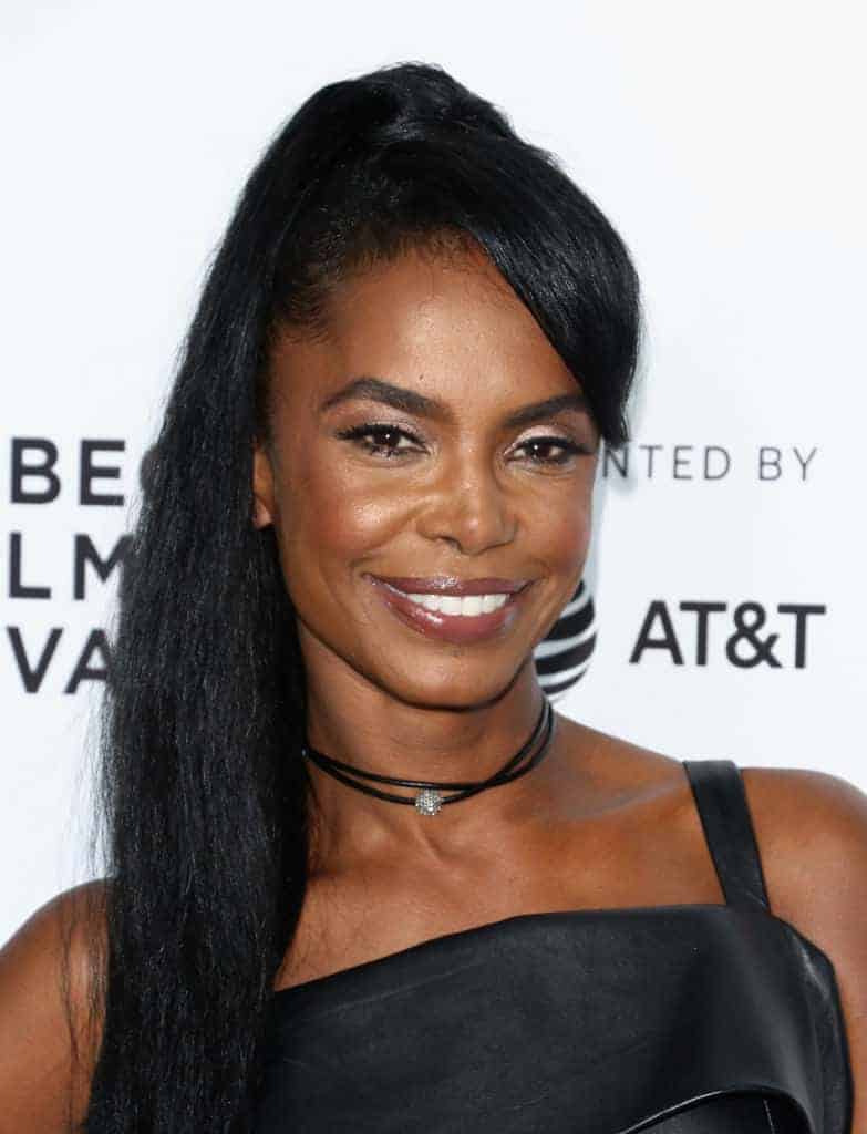 Kim Porter on the red carpet