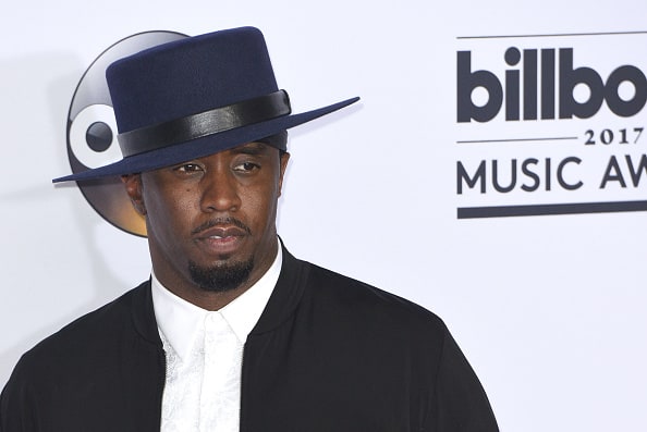 Sean 'Diddy' Combs poses backstage in the press room during the 2017 Billboard Music Awards at T-Mobile Arena on May 21