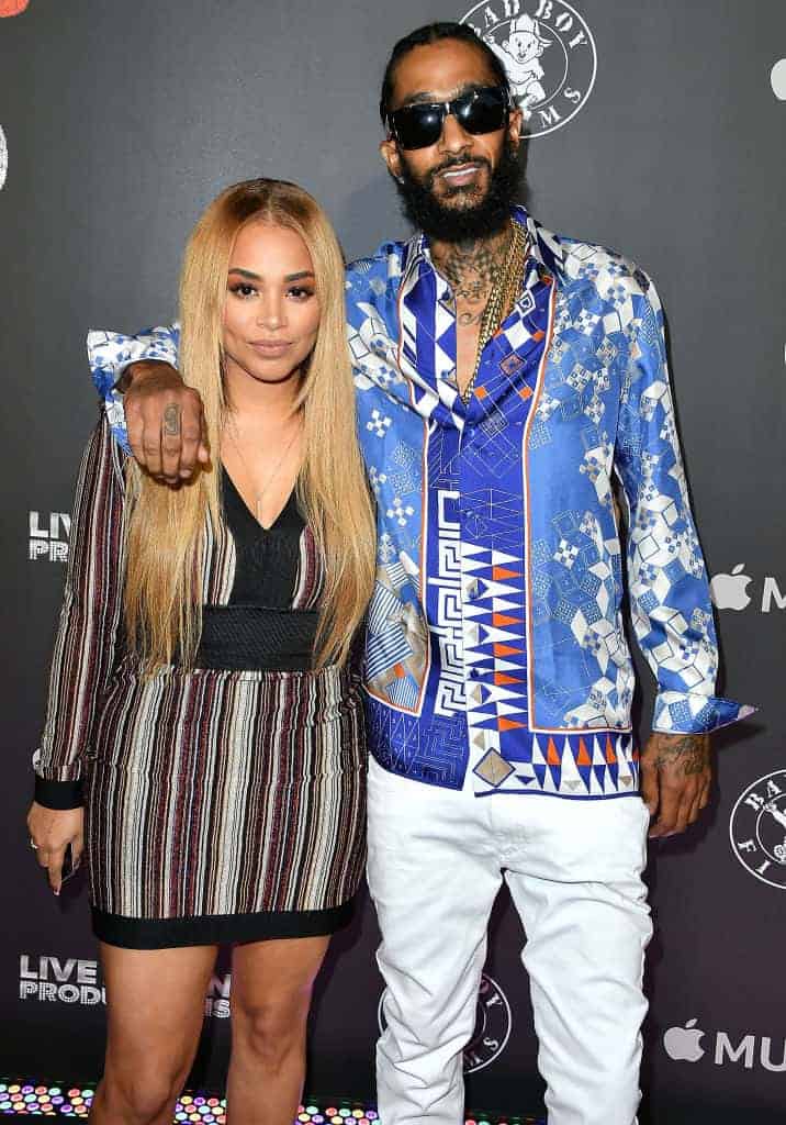 Lauren London and Nipsey Hussle