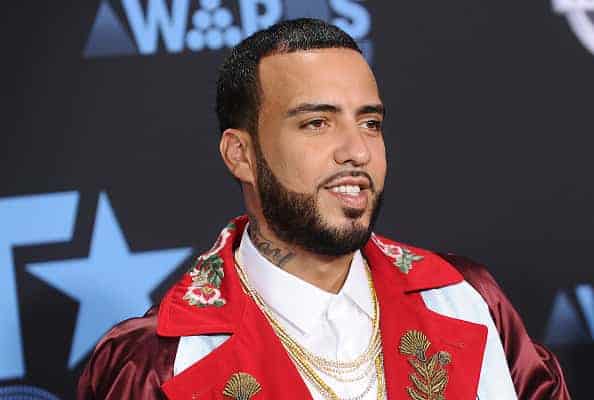 French Montana at the BET awards.