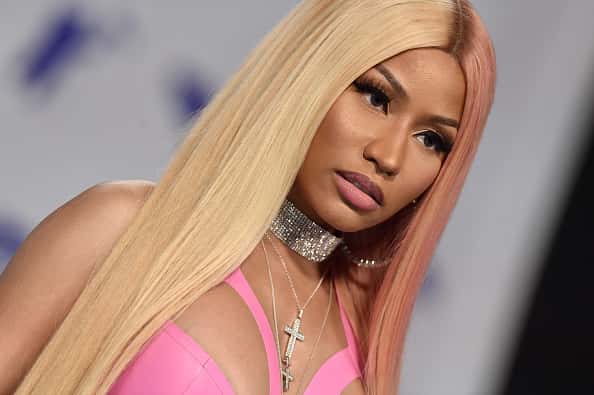 Nicki Minaj on red carpet