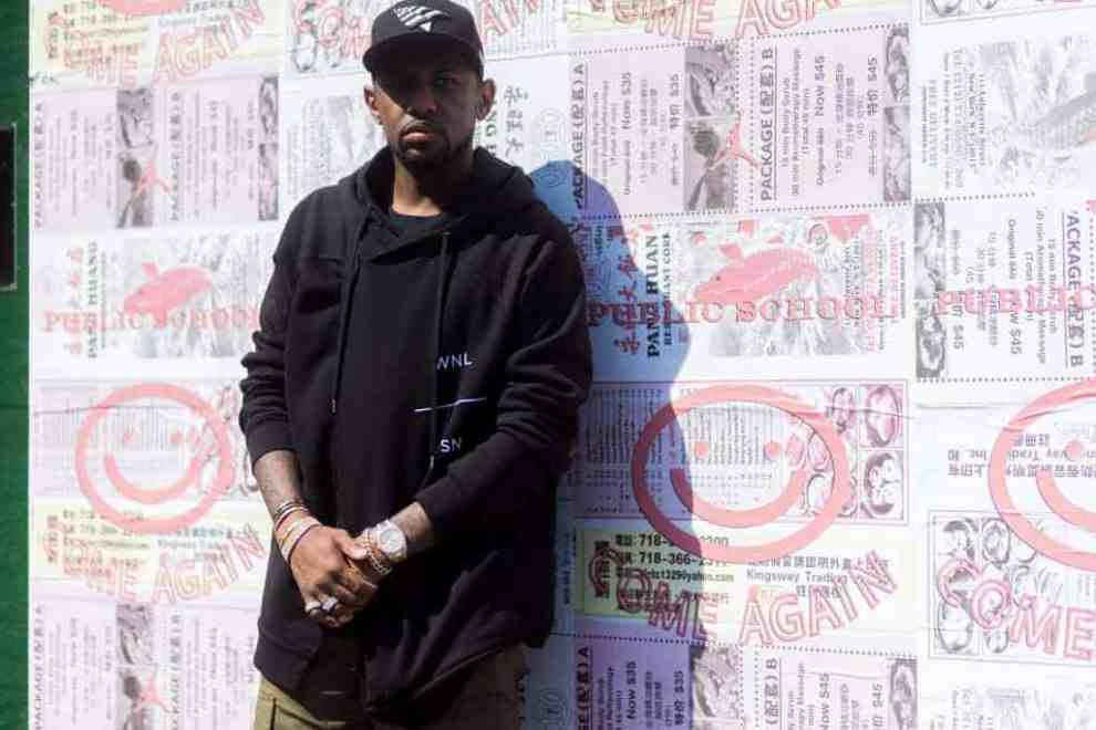 Fabolous seen in the streets of Manhattan outside Public School during New York Fashion Week 2017