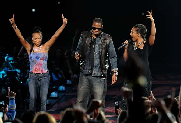 NEW YORK - SEPTEMBER 13: (L-R) Lil Mama
