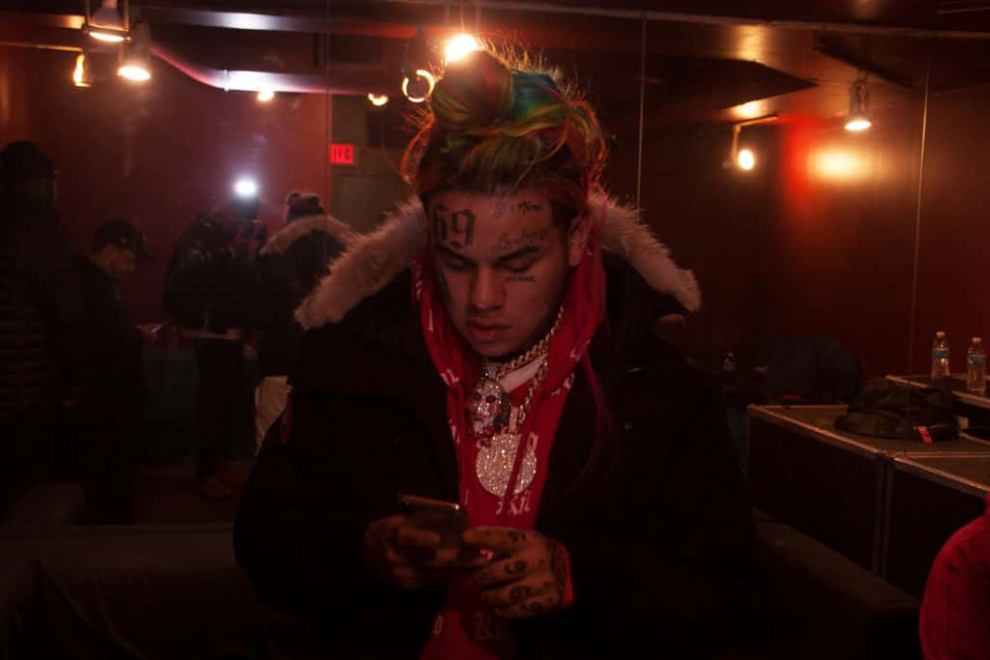 6ix9ine on XXXTentacion