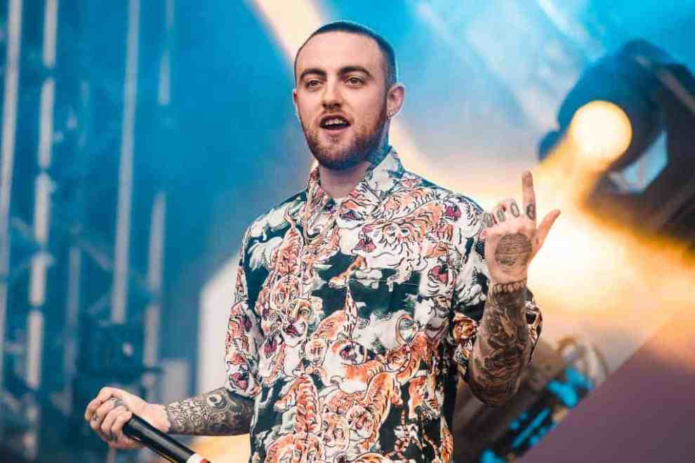 Mac Miller on stage