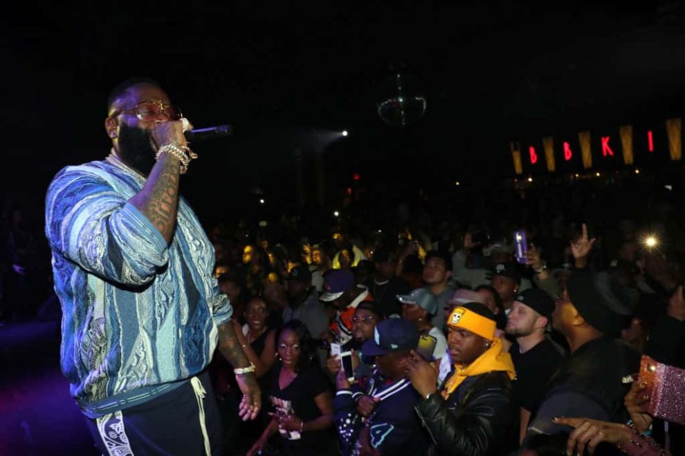 Rick Ross performs
