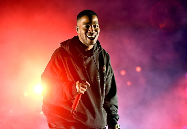 Rapper Kid Cudi performs onstage during the Smokers Club Festival at The Queen Mary on April 29