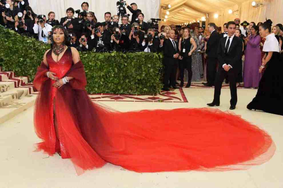 Nicki Minaj at 2018 Met Gala