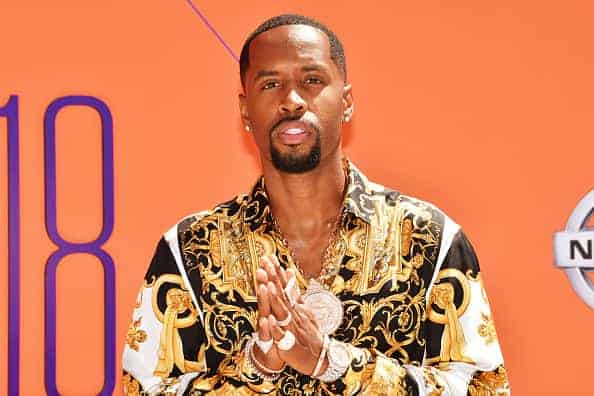 Safaree Samuels attends the 2018 BET Awards at Microsoft Theater on June 24