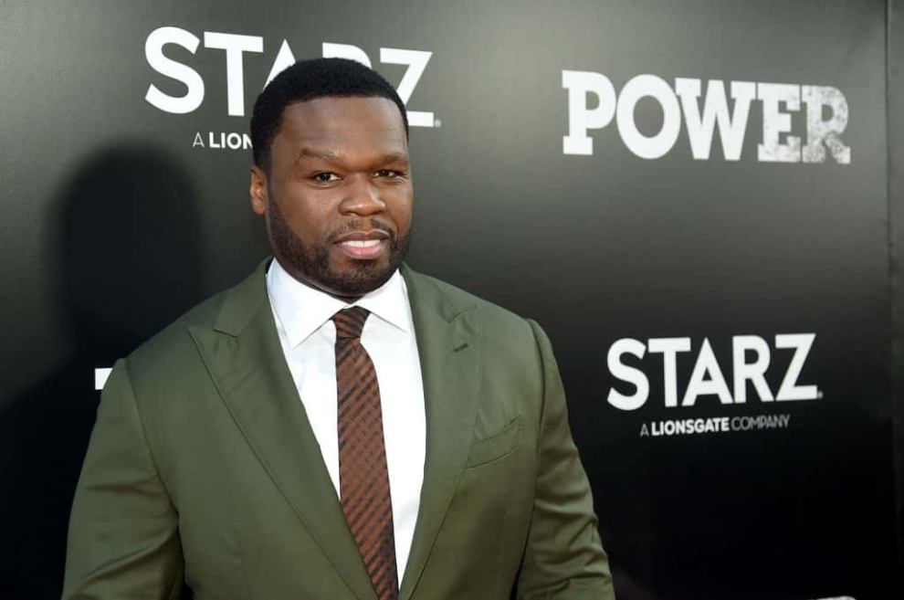 50 Cent at STARZ Power premiere