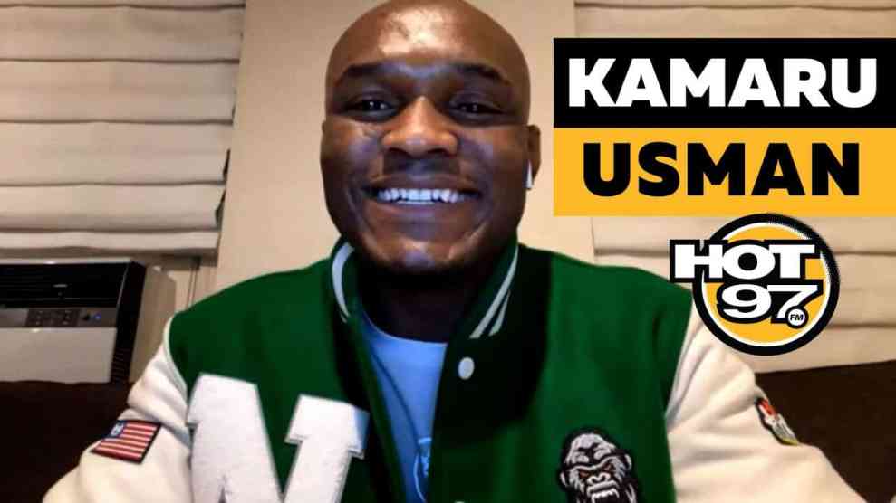 Kamaru Usman on Ebro in the Morning