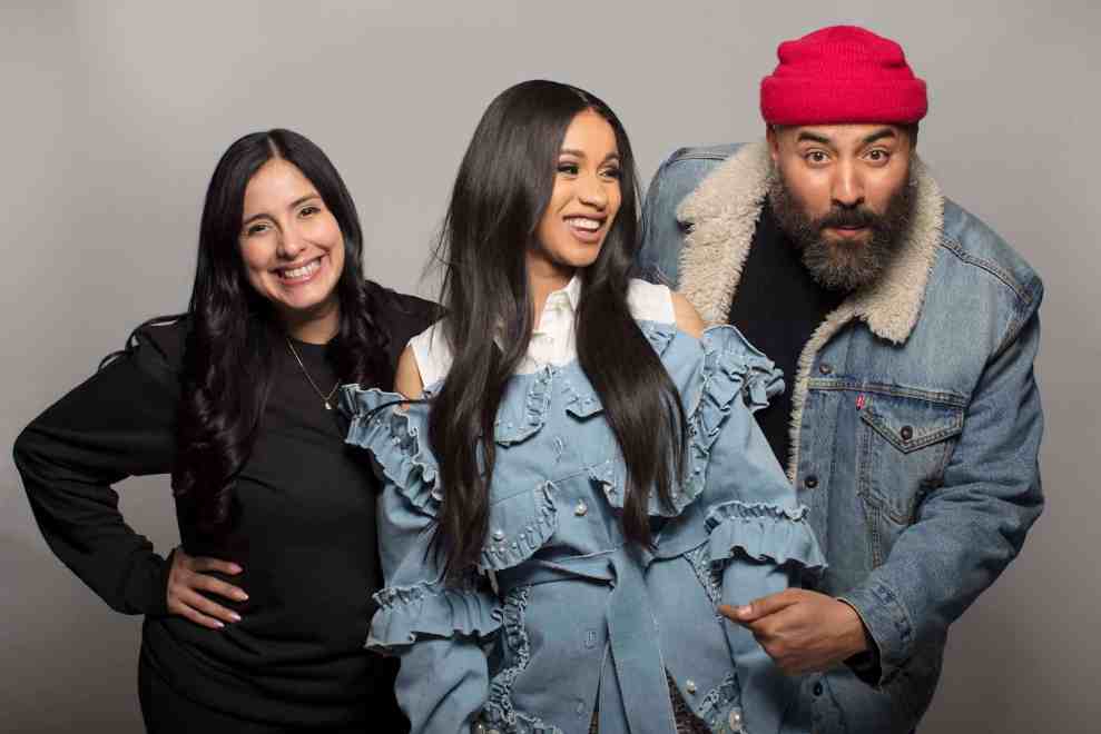 Hot 97 Ebro in the Morning Laura Stylez and Ebro with Cardi B