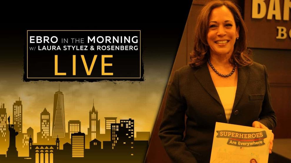 Kamala Harris Joins Ebro in the Morning