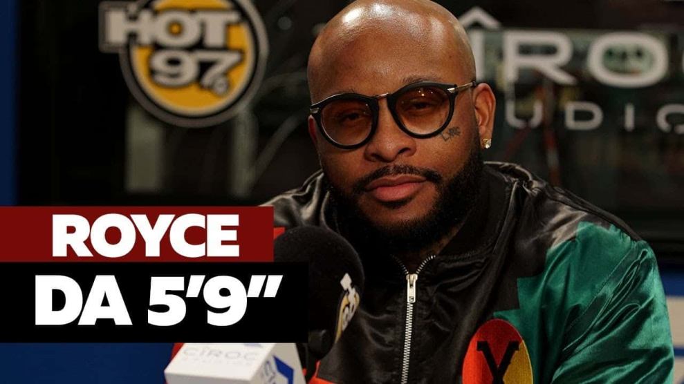 Royce Da 5'9'' in Hot 97 Studio