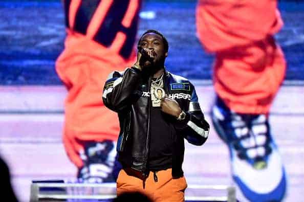 Meek Mill performing at Tidal
