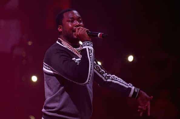 Meek Mill Performing on stage