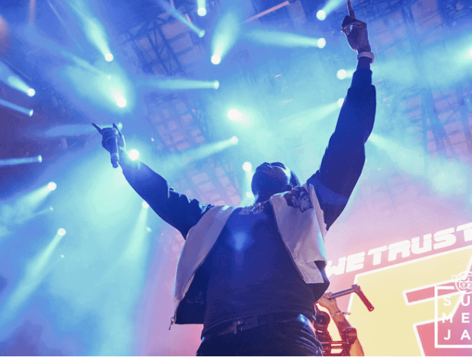 Meek Mill performs Hot 97 Summer Jam