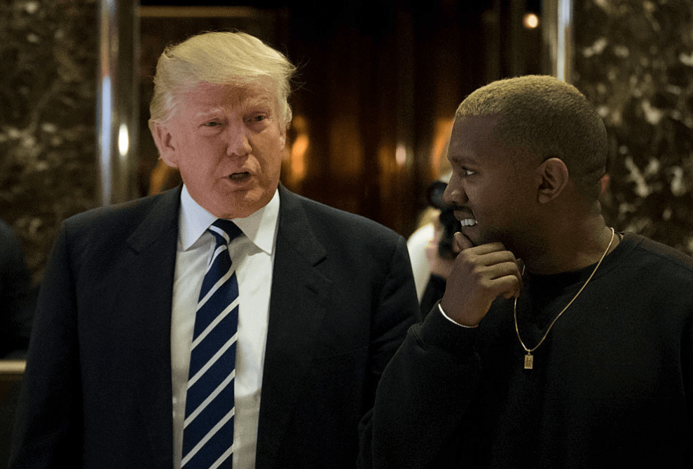 Kanye and trump