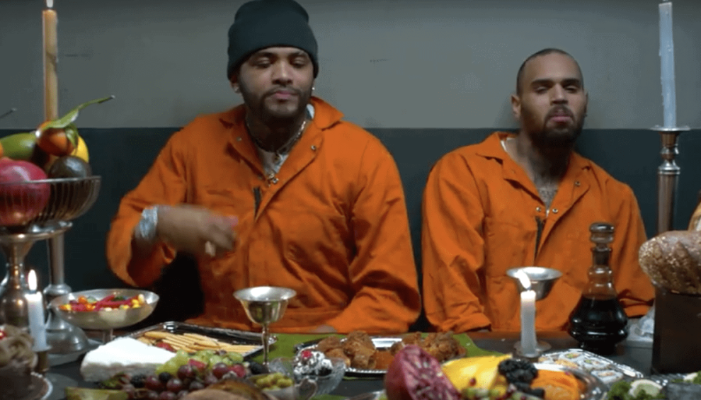 Joyner Lucas & Chris Brown - I Don't Die (video still)