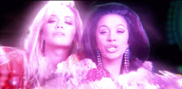 Cardi B and Rita Ora