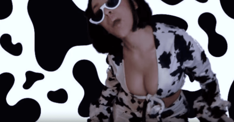 Image of Doja Cat's Bitch Im A Cow Moooo song