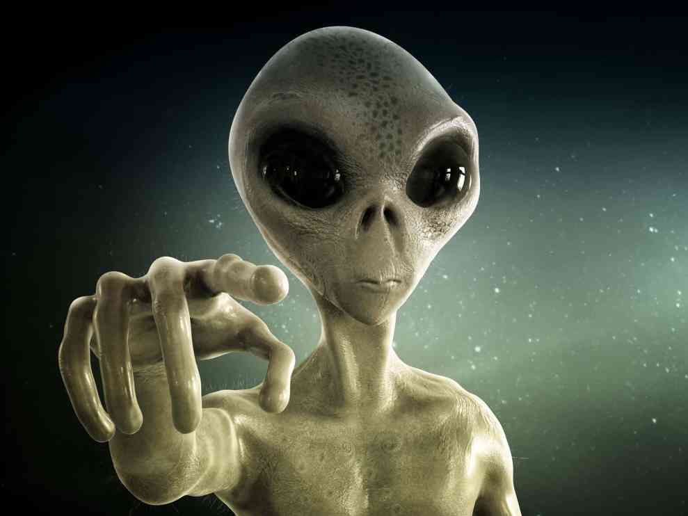 an alien sketch
