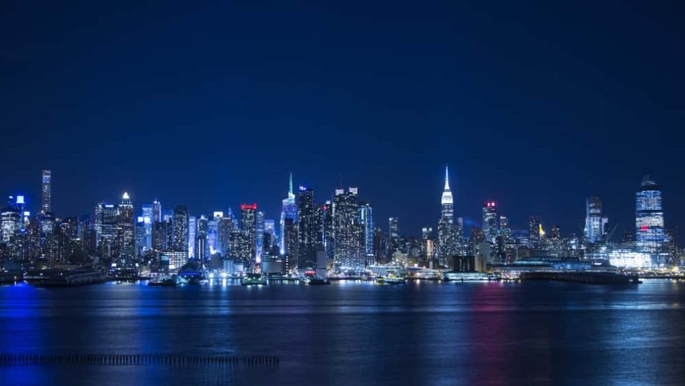 Night Blue Sky
