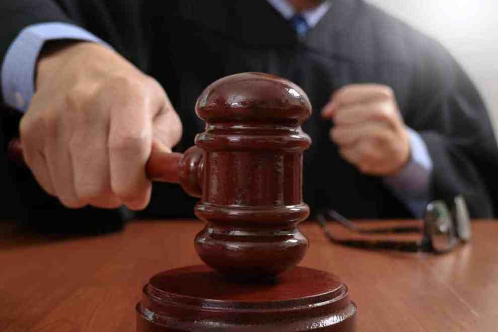 a judge and his gavel
