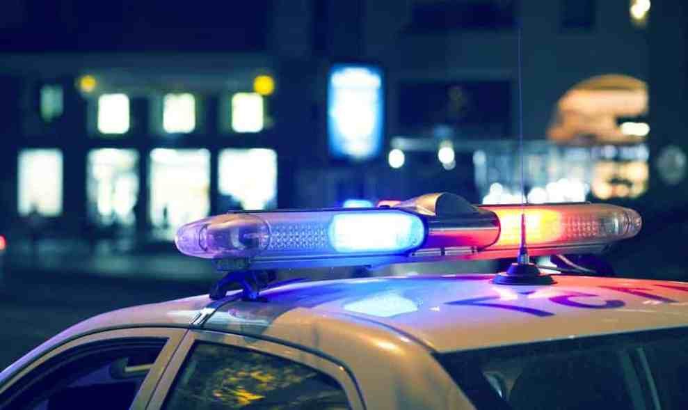 cop car and lights