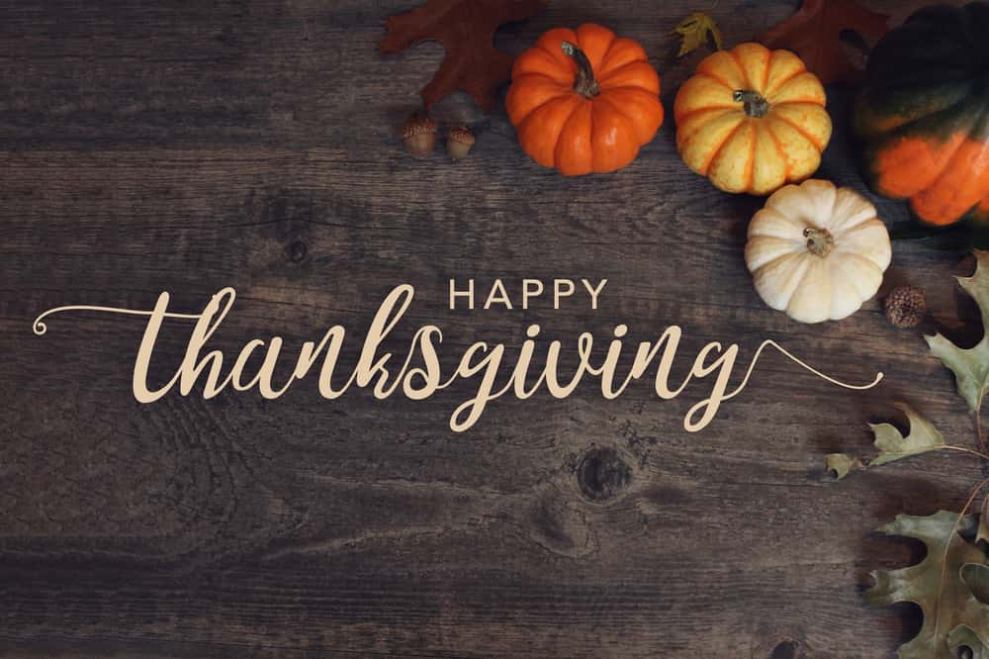 HAPPY THANKSGIVING