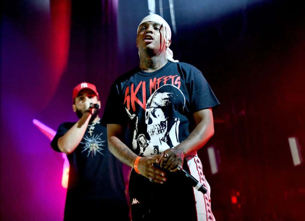 Ski Mask The Slump God performs on stage