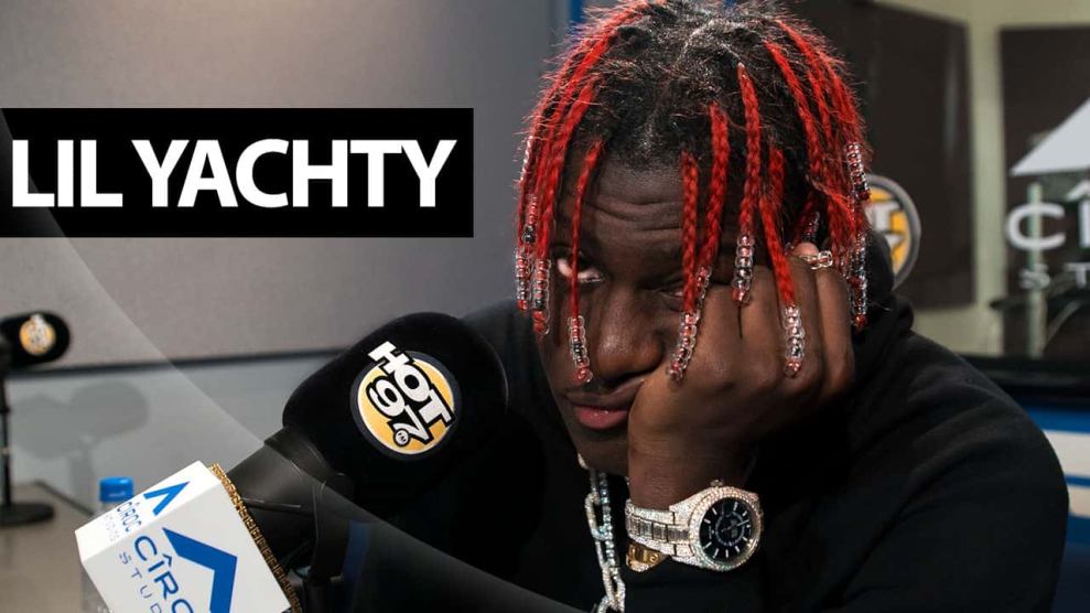 Lil Yachty in hot 97 Circo studio