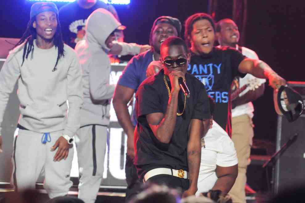 Bobby Shmurda The 2014 BET Hip Hop Awards Show held at The Atlanta Civic Center in Atlanta