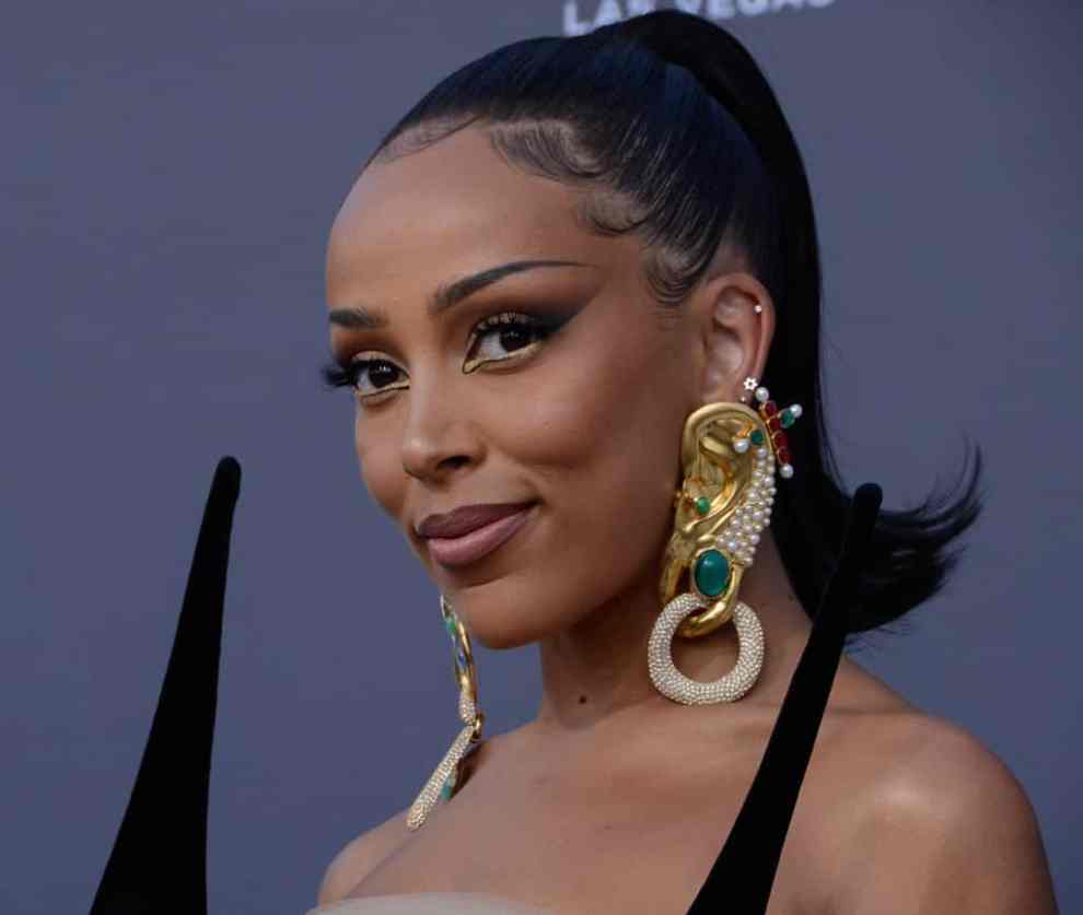 LAS VEGAS, NEVADA - MAY 15: Doja Cat attends the 2022 Billboard Music Awards at MGM Grand Garden Arena on May 15, 2022 in Las Vegas, Nevada.