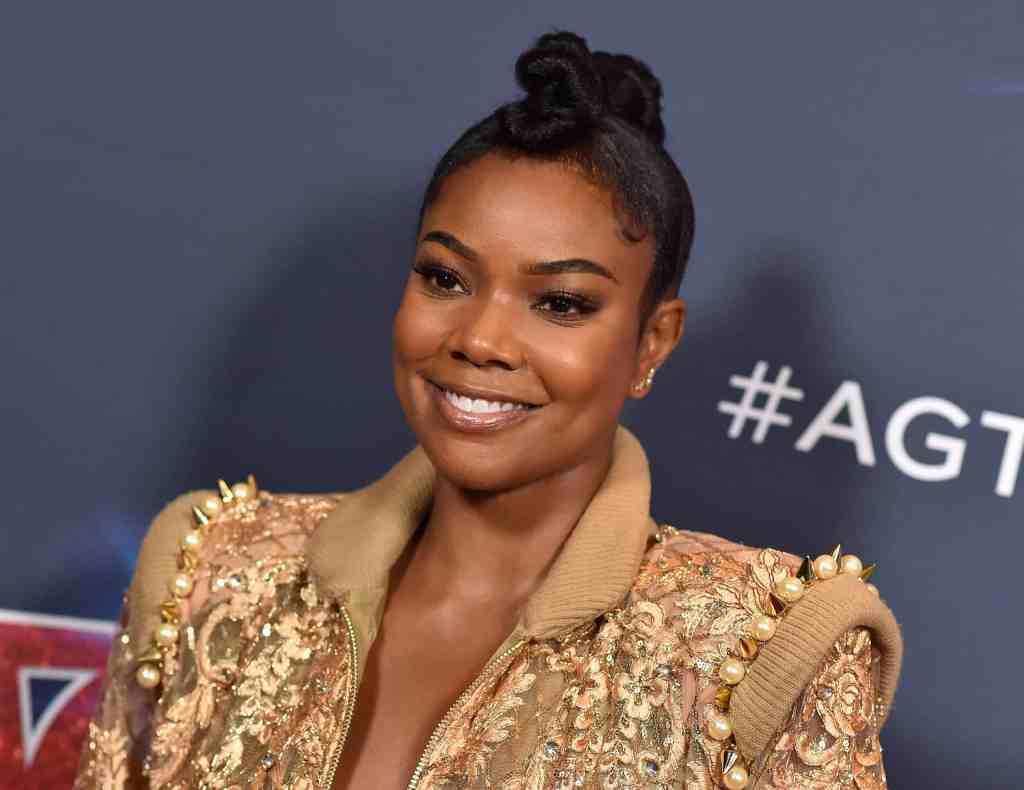 Gabrielle Union Takes A Sexy Spin On A Blazer & Goes Braless 