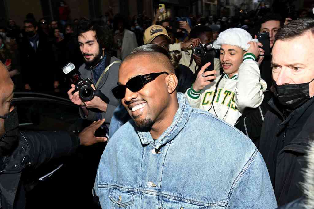 Kanye West Spotted Taking Daughter North + New Wife, Bianca Censori, Out To Eat 