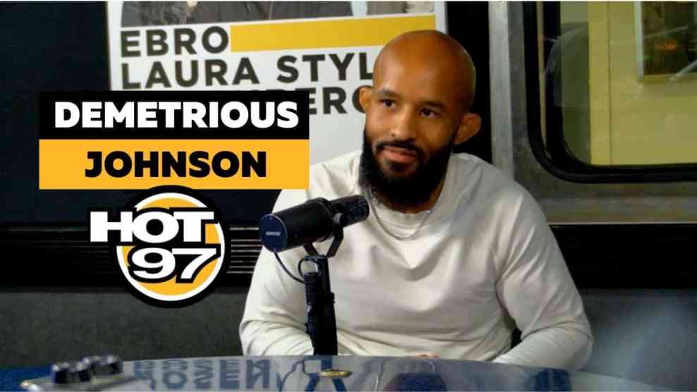 Demetrious Johnson on Ebro in the Morning