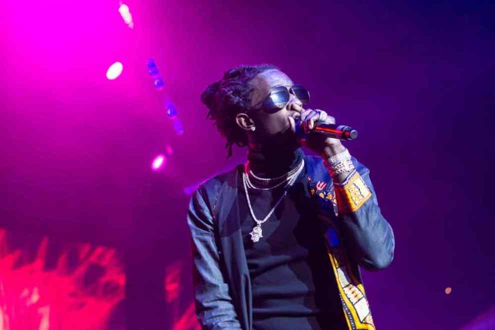 Rapper,Young,Thug,Performs,At,The,2nd,Annual,V103,Winterfest