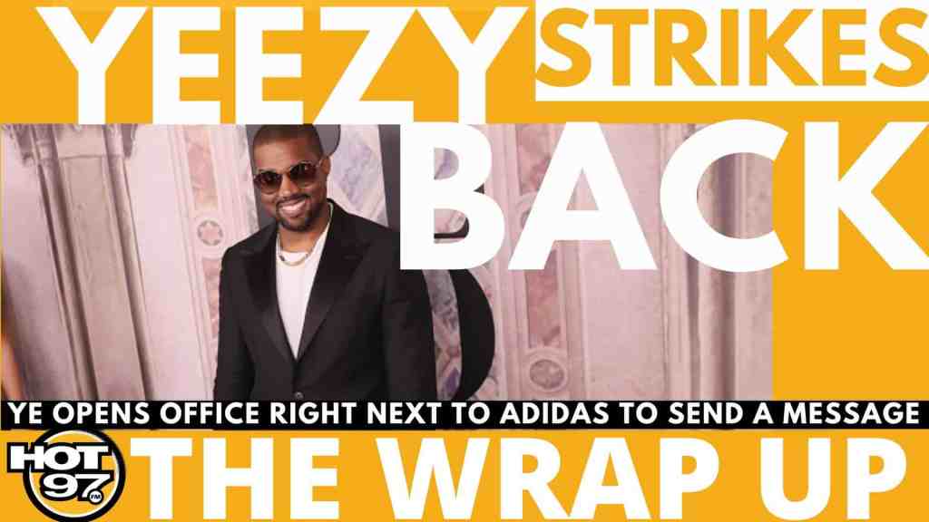 Kanye West Sends A Message To Adidas By Opening An Office Right Next Door 