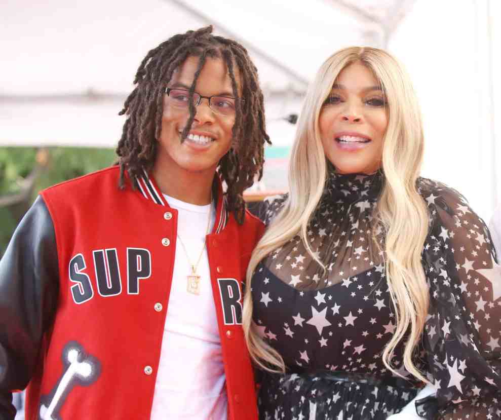 HOLLYWOOD, CALIFORNIA - OCTOBER 17: Wendy Williams and son, Kevin Hunter Jr. attend the ceremony honoring Wendy Williams with a Star on The Hollywood Walk of Fame held on October 17, 2019 in Hollywood, California.