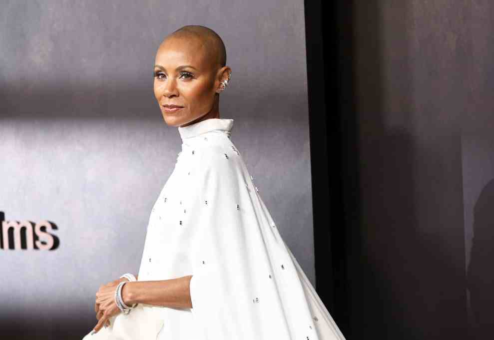 LOS ANGELES, CALIFORNIA - NOVEMBER 30: Jada Pinkett Smith attends Apple Original Films' "Emancipation" Los Angeles premiere at Regency Village Theatre on November 30, 2022 in Los Angeles, California.
