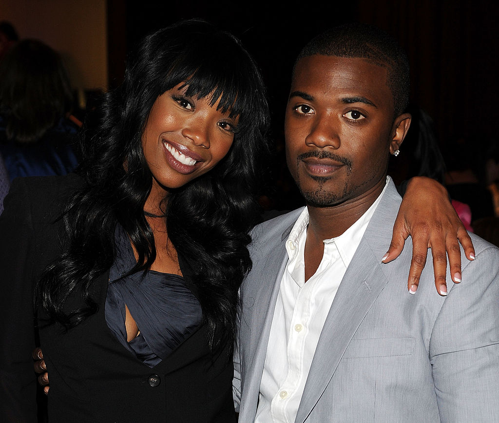 Brandy and Ray J attend the 2010 Dress For Success Worldwide Gala at the Grand Hyatt Hotel on April 20, 2010 in New York City.