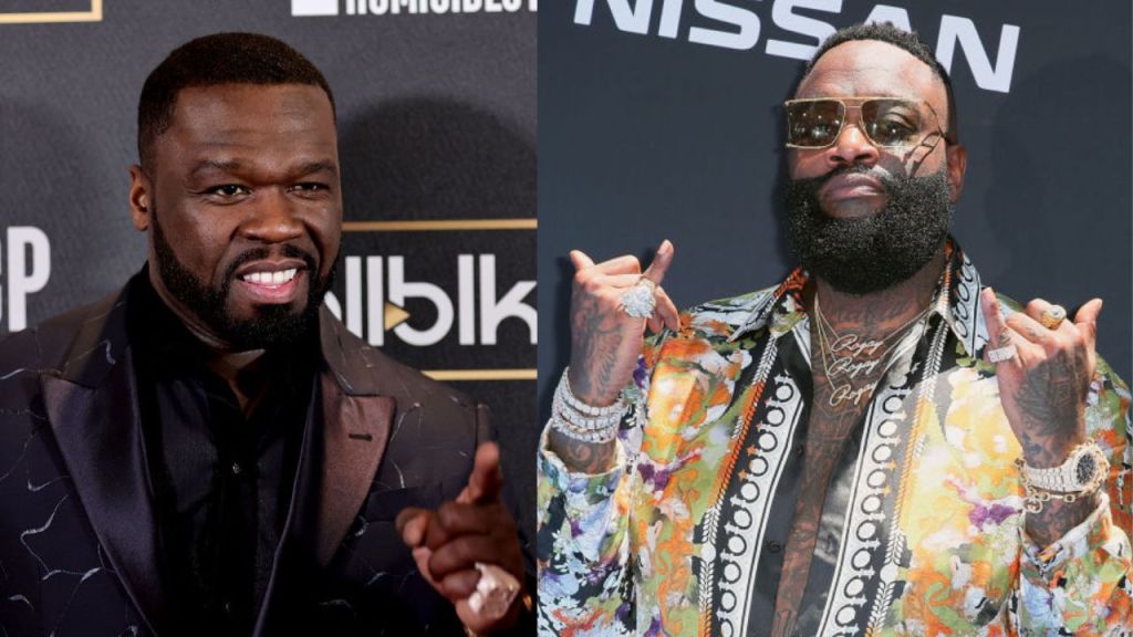 50 Cent And Rick Ross Trade Shots Online